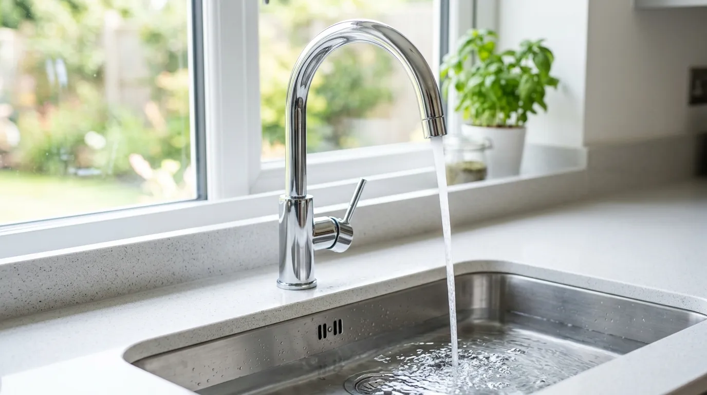 Local Plumbing Master Pros same day plumber fixing a faucet in Sandy Level, VA